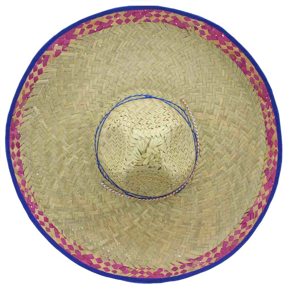 Zac's Alter Ego - Mexican Sombrero Chapeau de costume - Rose